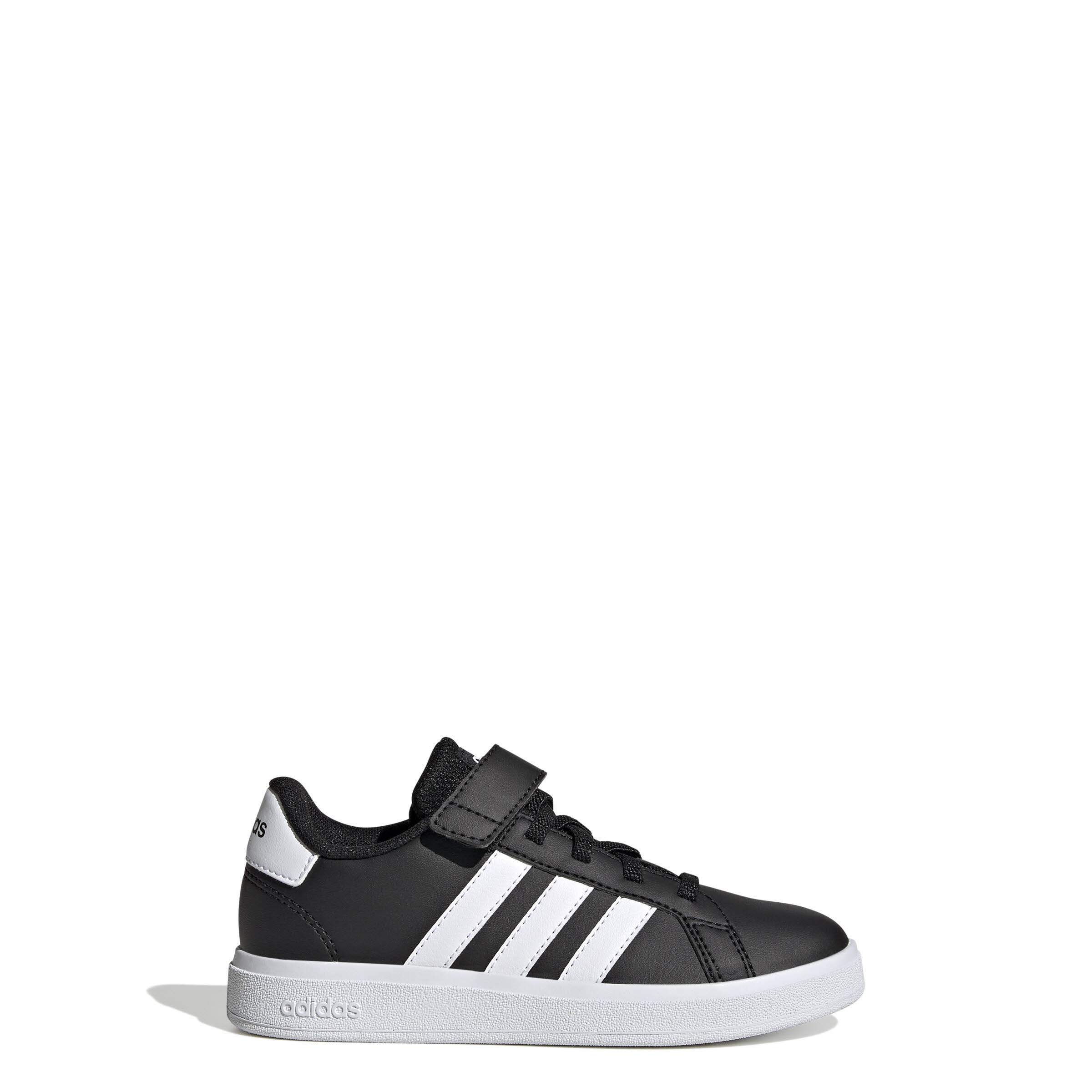 adidas Grand Court Lifestyle Jungen Top Strap Schuh Lifestyle Schuh schwarz