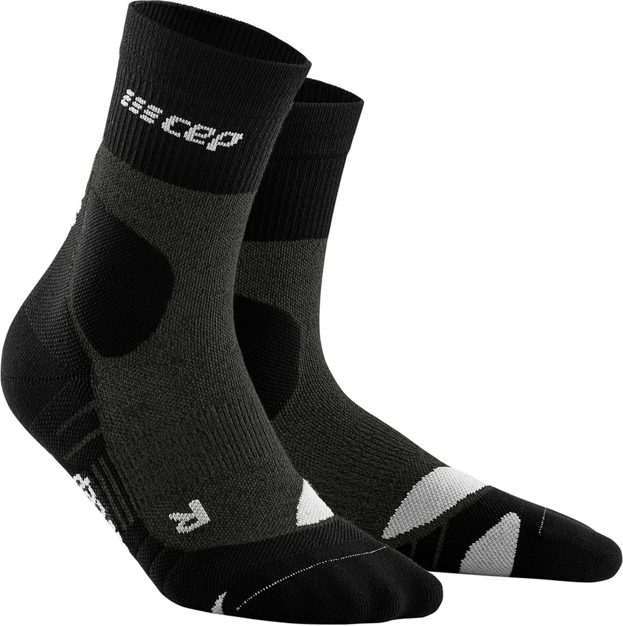 cep Hiking Merino Mid Cut Socks Herren Trekkingsocken Wandersocken grau