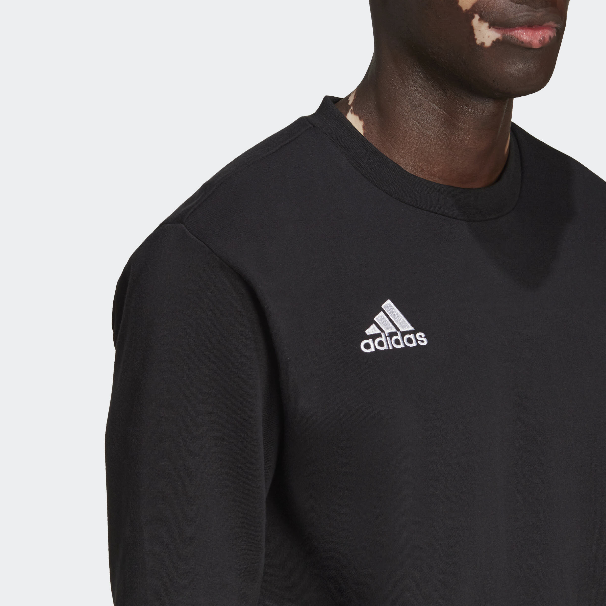 adidas Entrada 22 Sweatshirt Pullover Herren schwarz