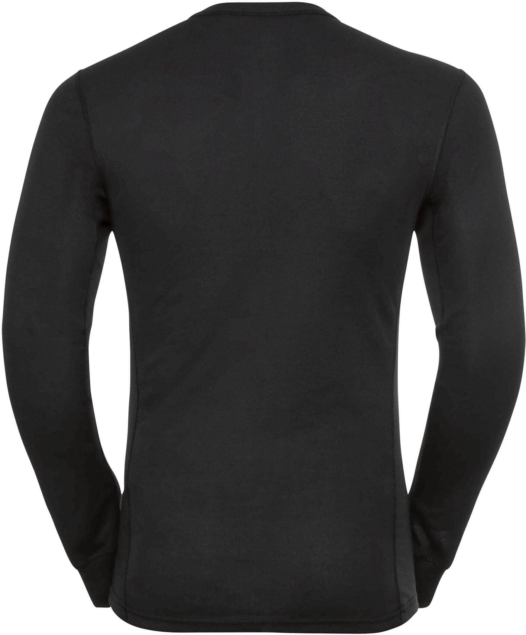 Odlo ACTIVE WARM ECO Herren Langarm Baselayer Funktionsshirt schwarz NEU