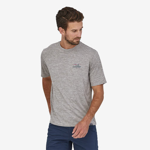 Patagonia Capilene Cool Daily Graphic Shirt Herren T-Shirt grau