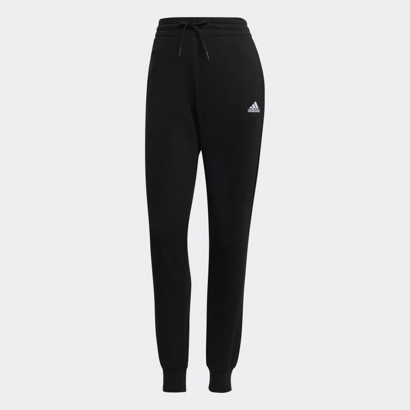 adidas DA W LIN FT C PT Damen Essentials Jogginghose Trainingshose schwarz NEU