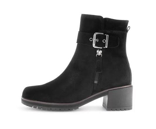 Gabor Damen Plateau Stiefelette schwarz