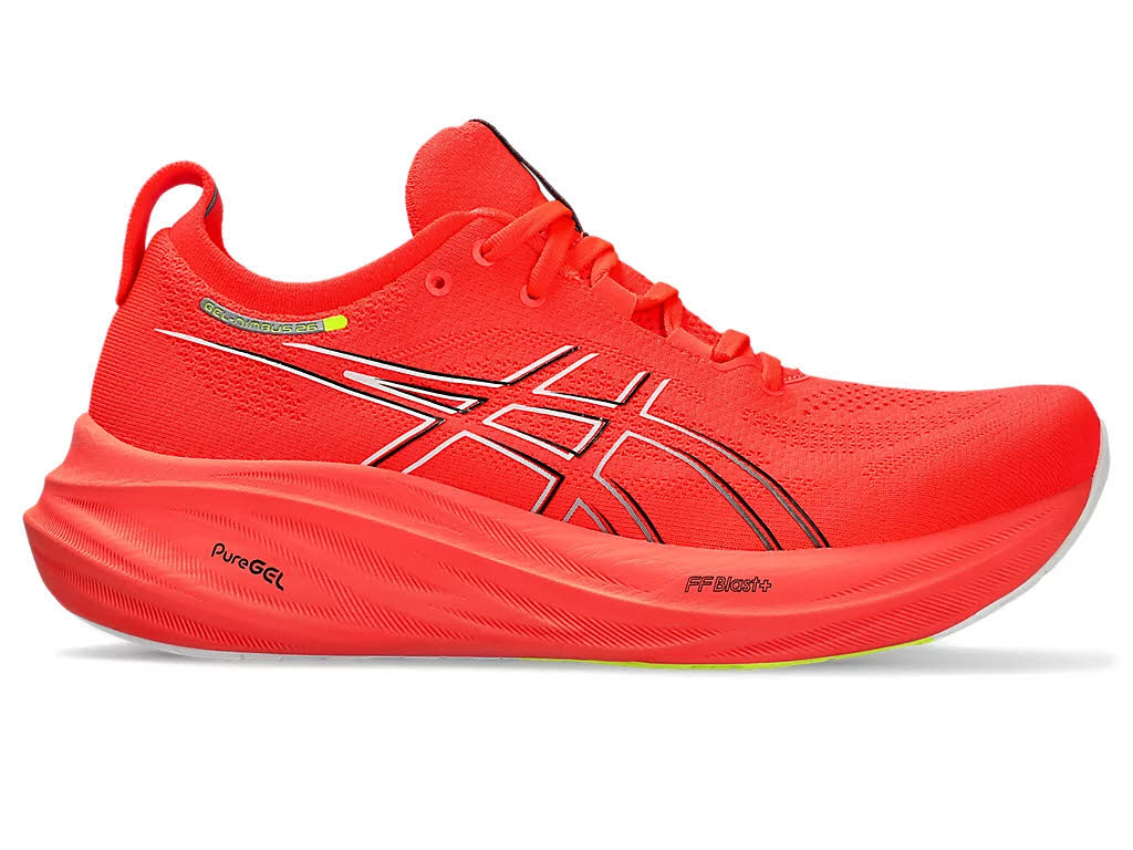 Asics Gel-Nimbus 26 Herren Laufschuhe Joggingschuhe rot