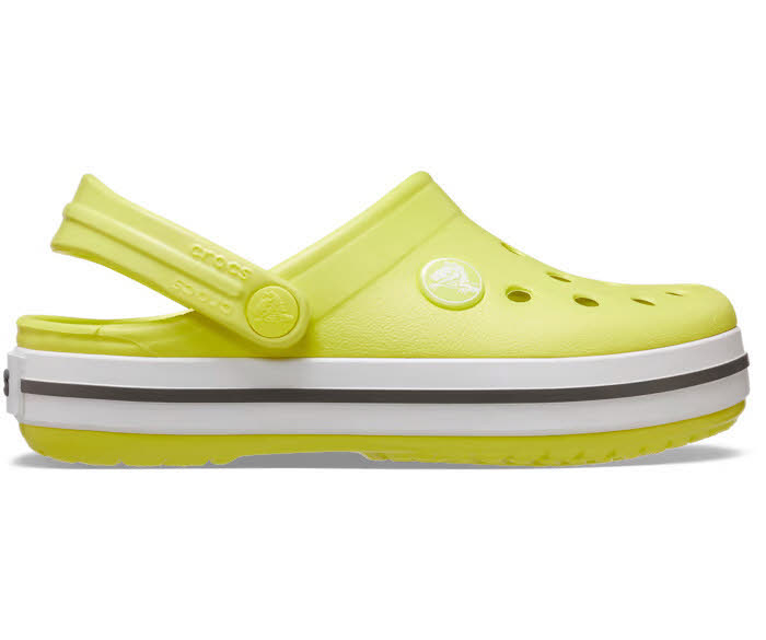 Crocs Crocband Clog T Jungen Gartenschuhe Sandale Badeschuhe gelb