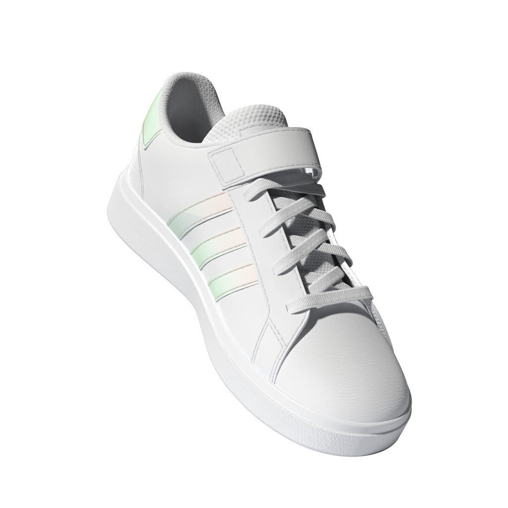 adidas Grand Court Lifestyle Mädchen Top Strap Schuh Lifestyle Schuh weiß