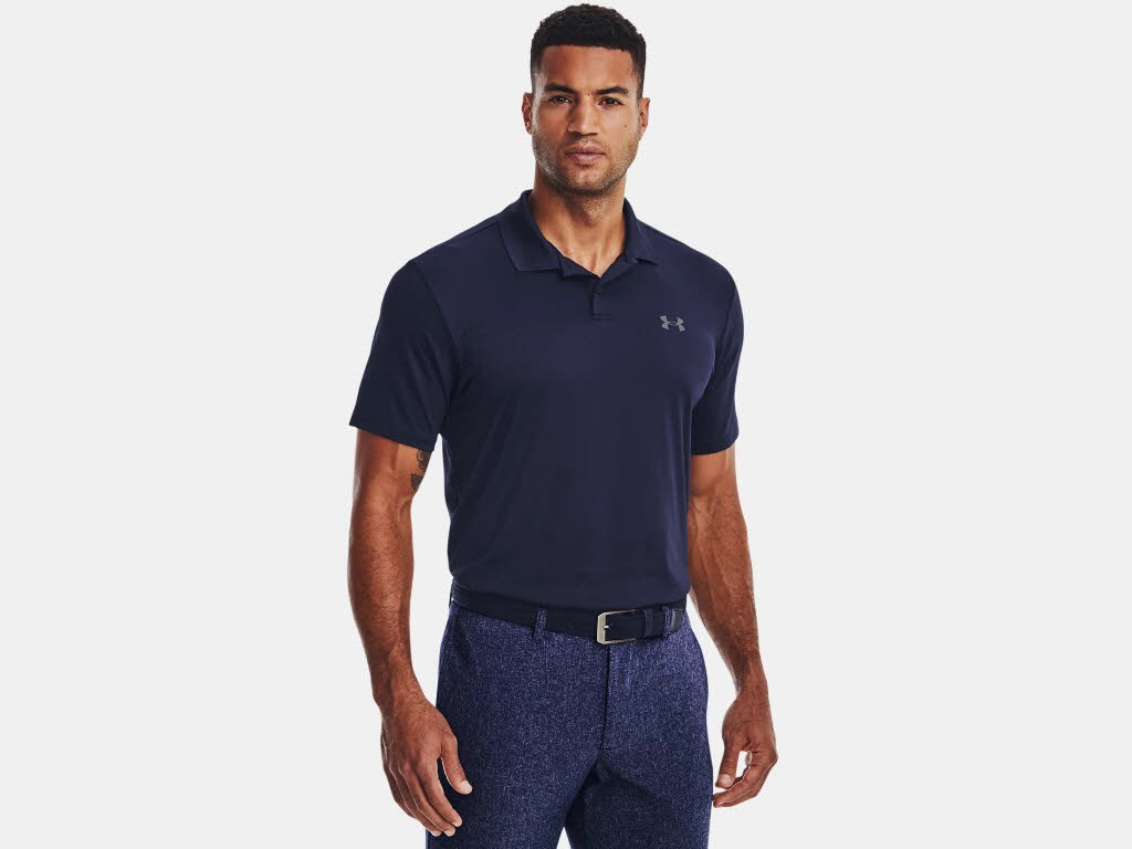 Under Armour Performance 3.0 Poloshirt Herren dunkelblau navy NEU