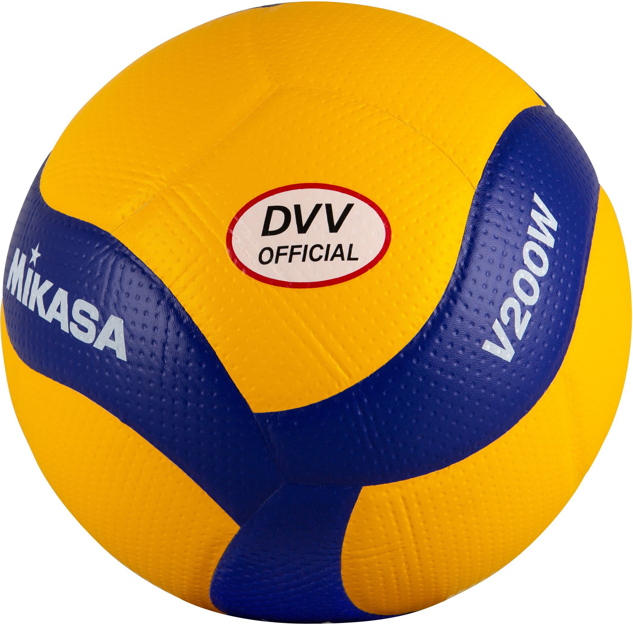 Mikasa V200W Volleyball DVV Spielball blau/gelb