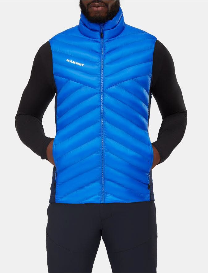 Mammut Albula IN Hybrid Vest Herren Weste Daunenweste blau