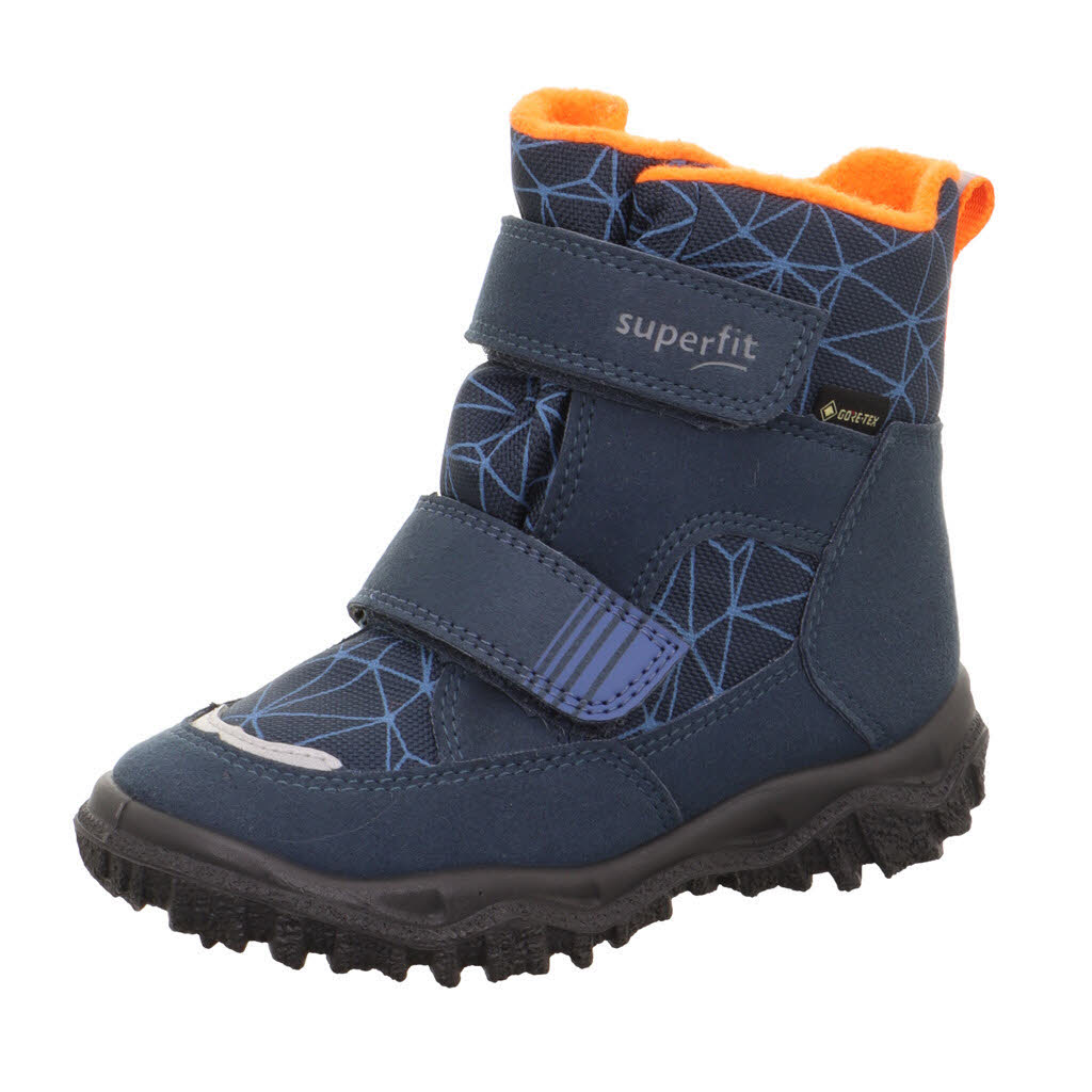 Superfit Husky Jungen Stiefel Winterschuhe blau