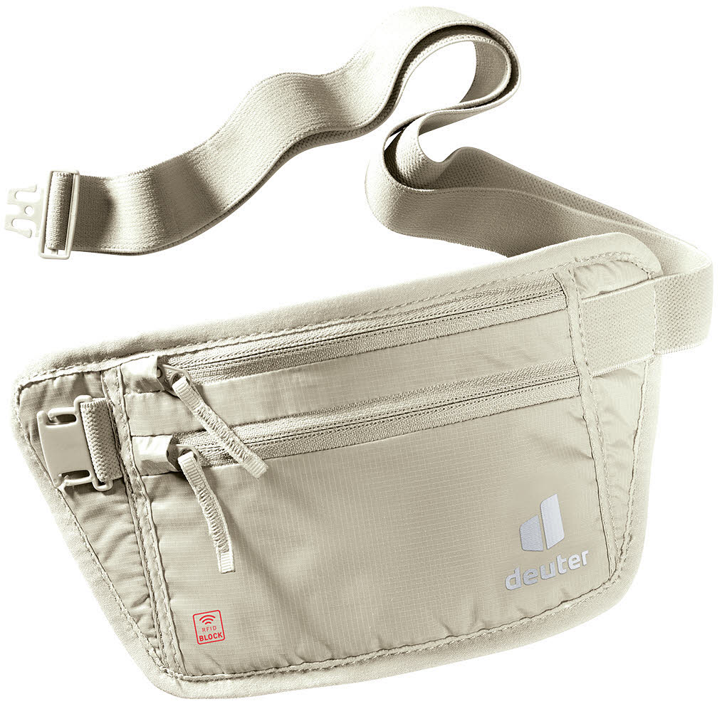 Deuter Security Money Belt I RFID Block Herren Bauchtasche beige