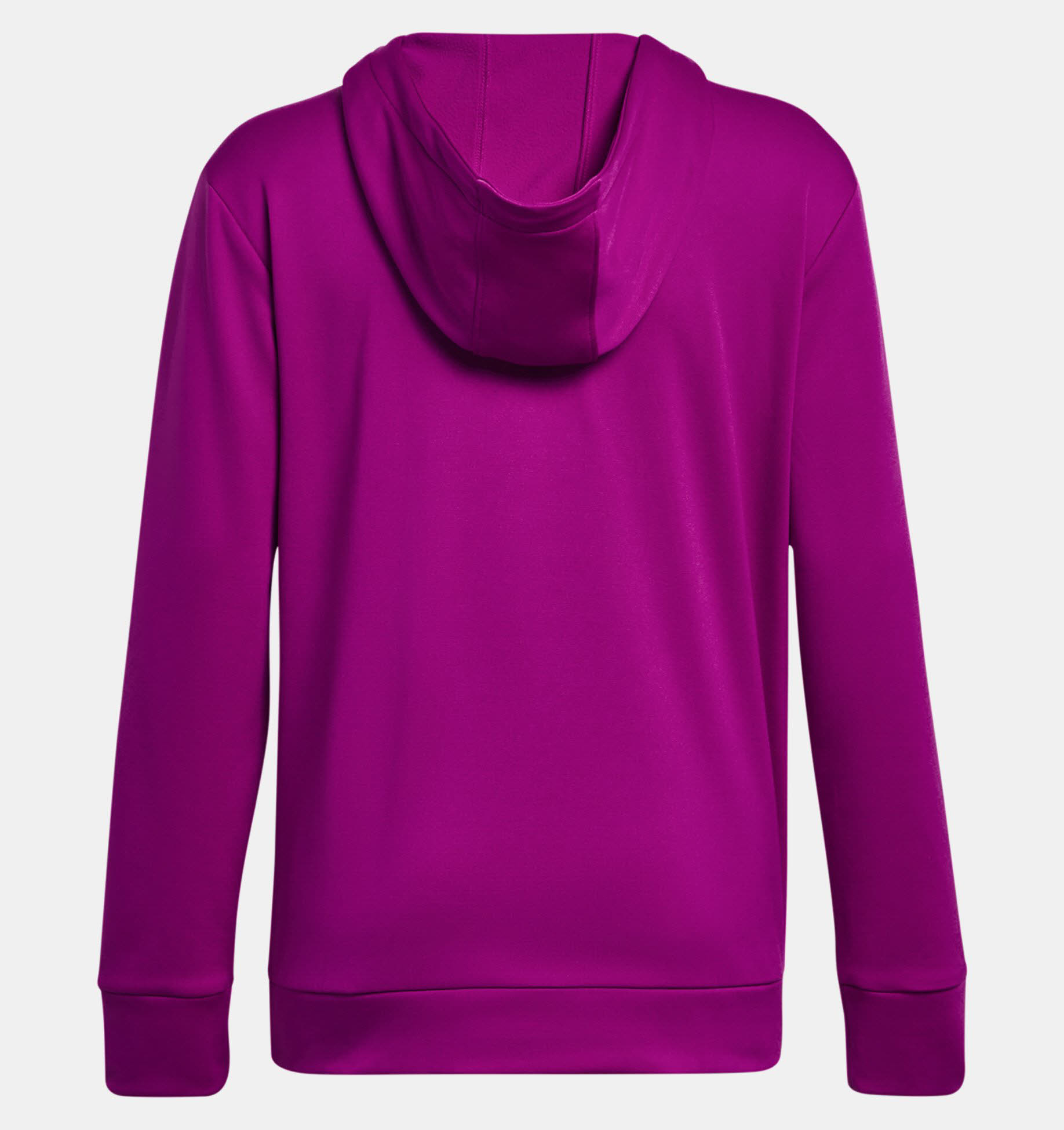 Under Armour Fleece® Left Chest Hoodie Kapuzenpullover Damen magenta lila