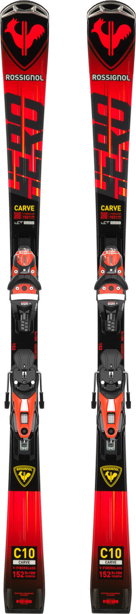 Rossignol HERO CARVE KONECT NX 12 Slalomcarver Fortgeschrittene 23/24 rot NEU