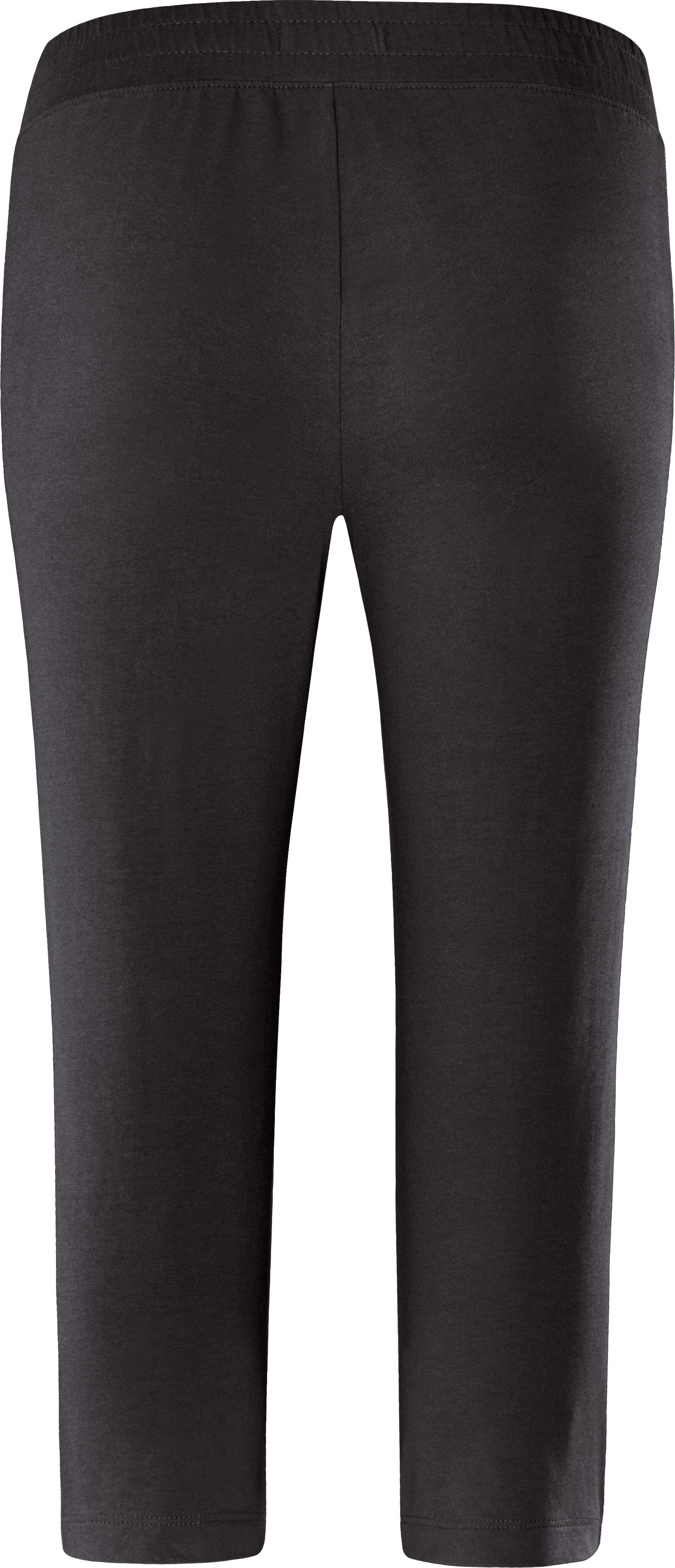 Schneider Odessa Damen 3/4 Hose Jogginghose schwarz