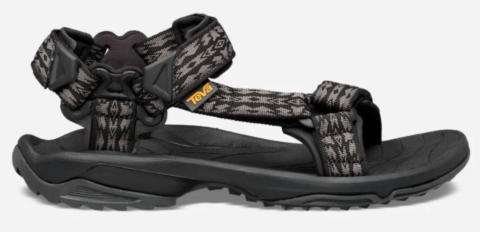 Teva Terra Fi Lite Herren Trekkingsandale Sandale schwarz