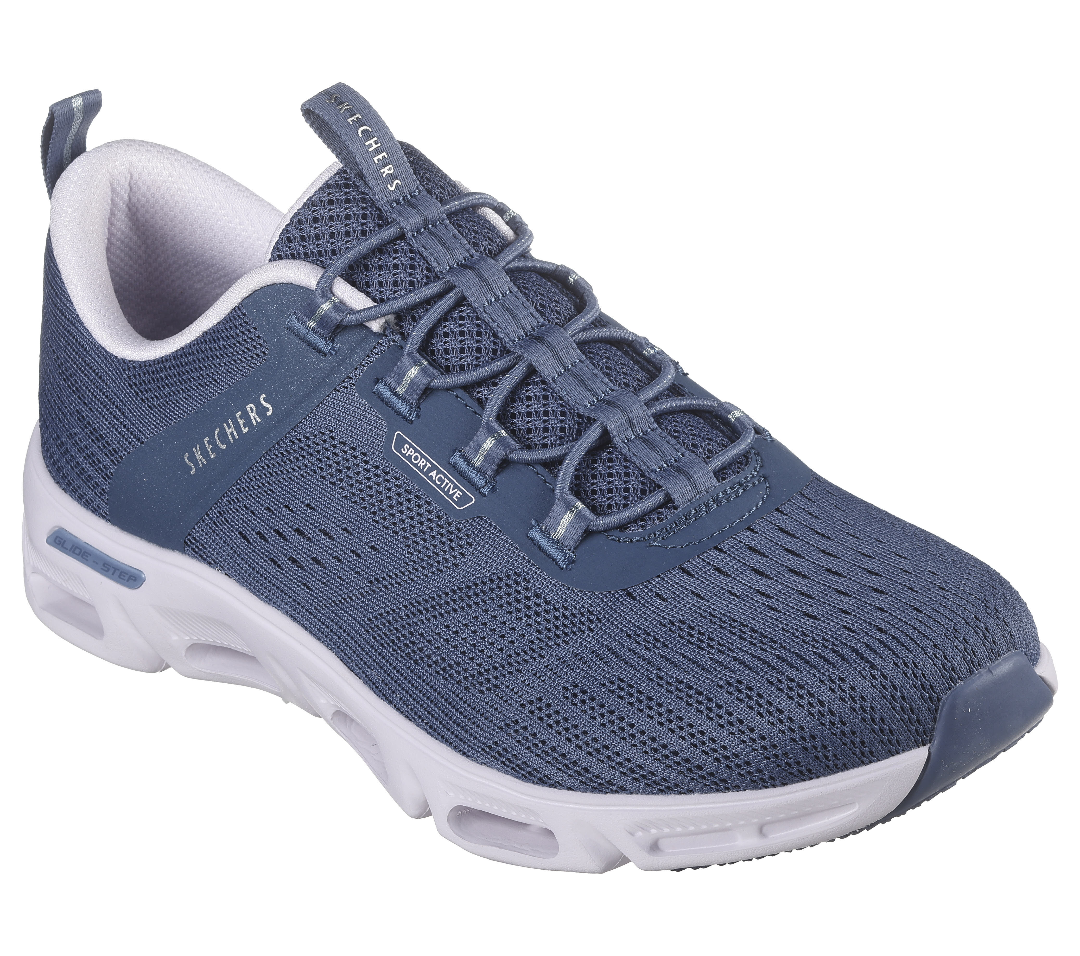 Skechers GLIDE-STEP GRATIFY – RENOWN Sneaker Schnürer Herren dunkelblau