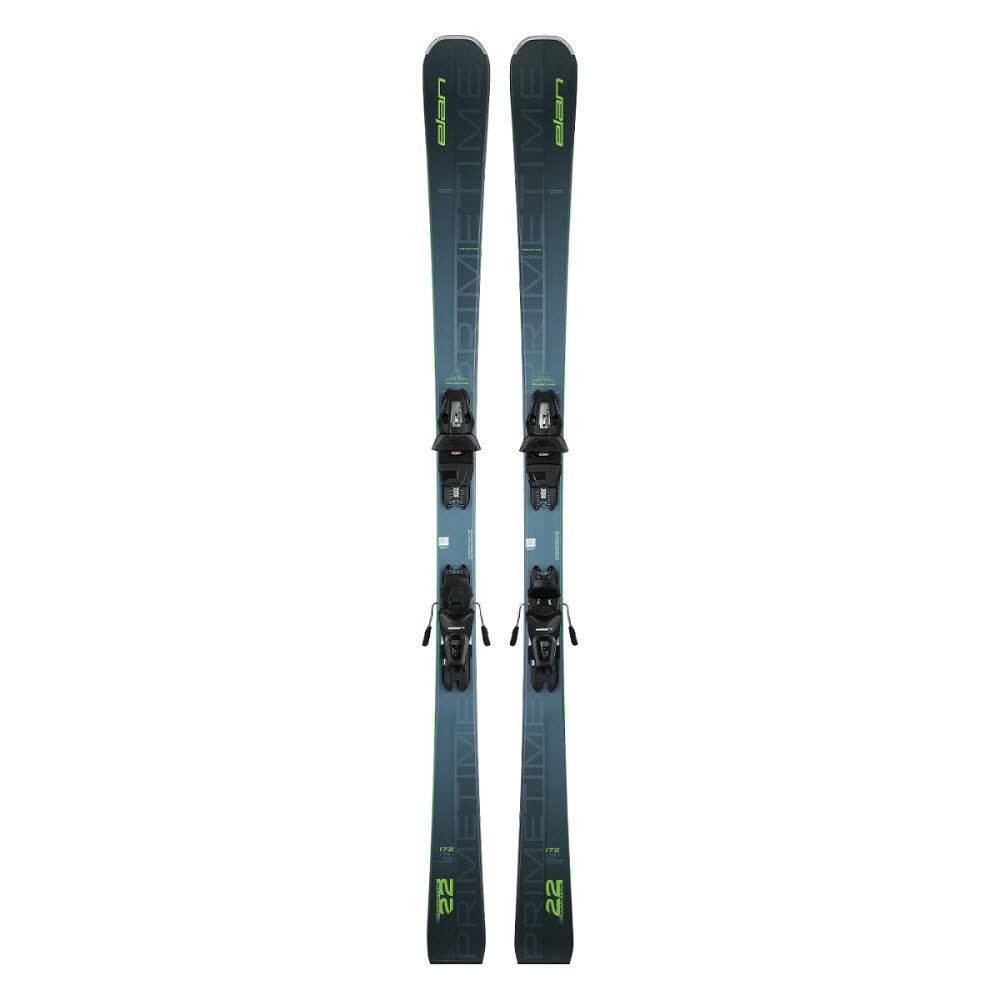 Elan PRIMETIME 22 BLUE PS + EL 10.0 Herren Allround Carver Ski Fortgeschrittene 24/25 blau