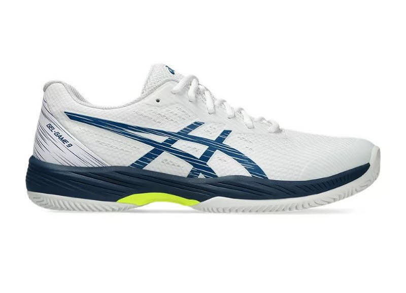 Asics GEL-GAME 9 CLAY/OC Herren Tennisschuhe Sportschuhe weiß