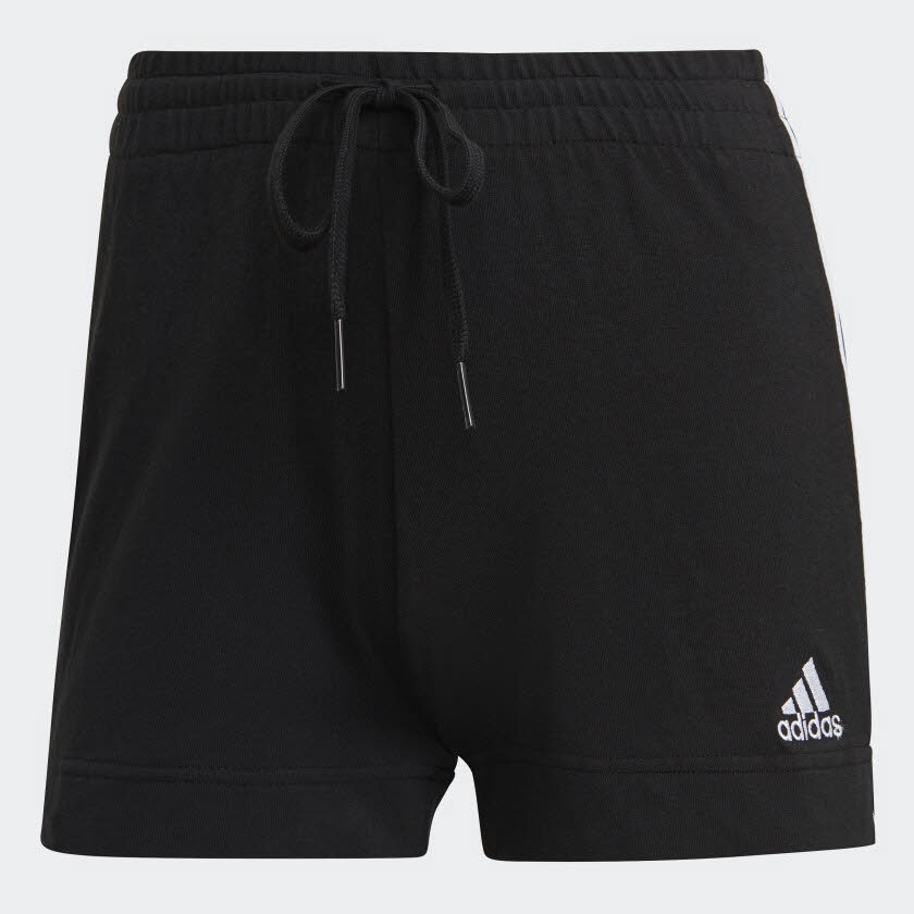 adidas DA W 3S SJ SHO Damen Shorts Trainingshose kurz Sportshorts schwarz NEU