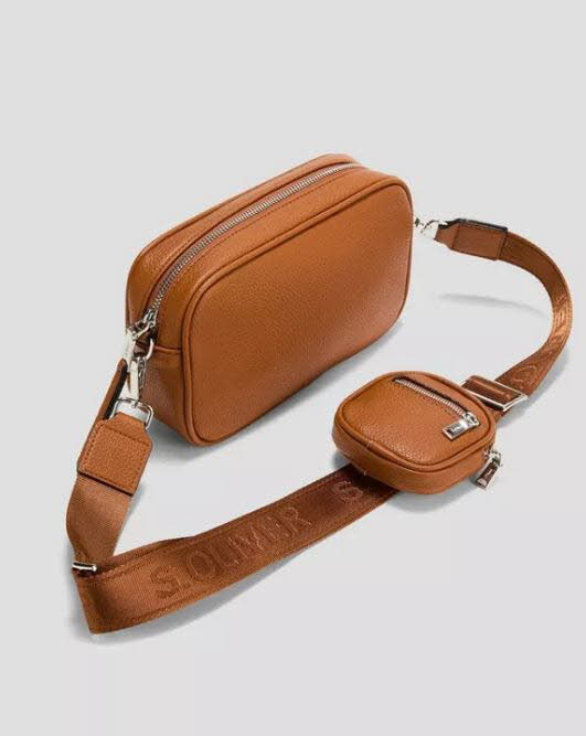 s.Oliver Damen Tasche Schultertasche braun