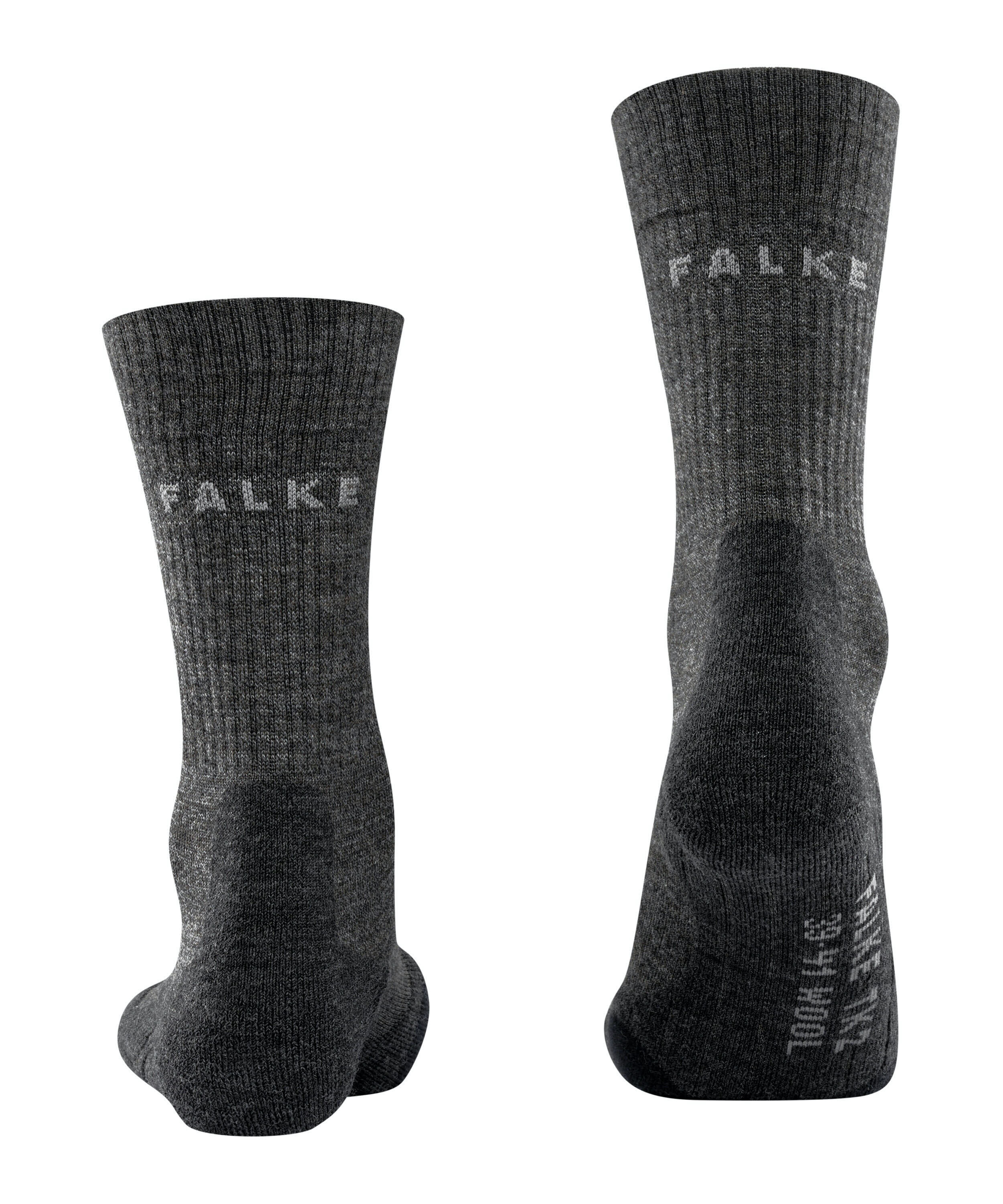 Falke TK2 Explore Wool Damen Wandersocken Trekkingsocken schwarz