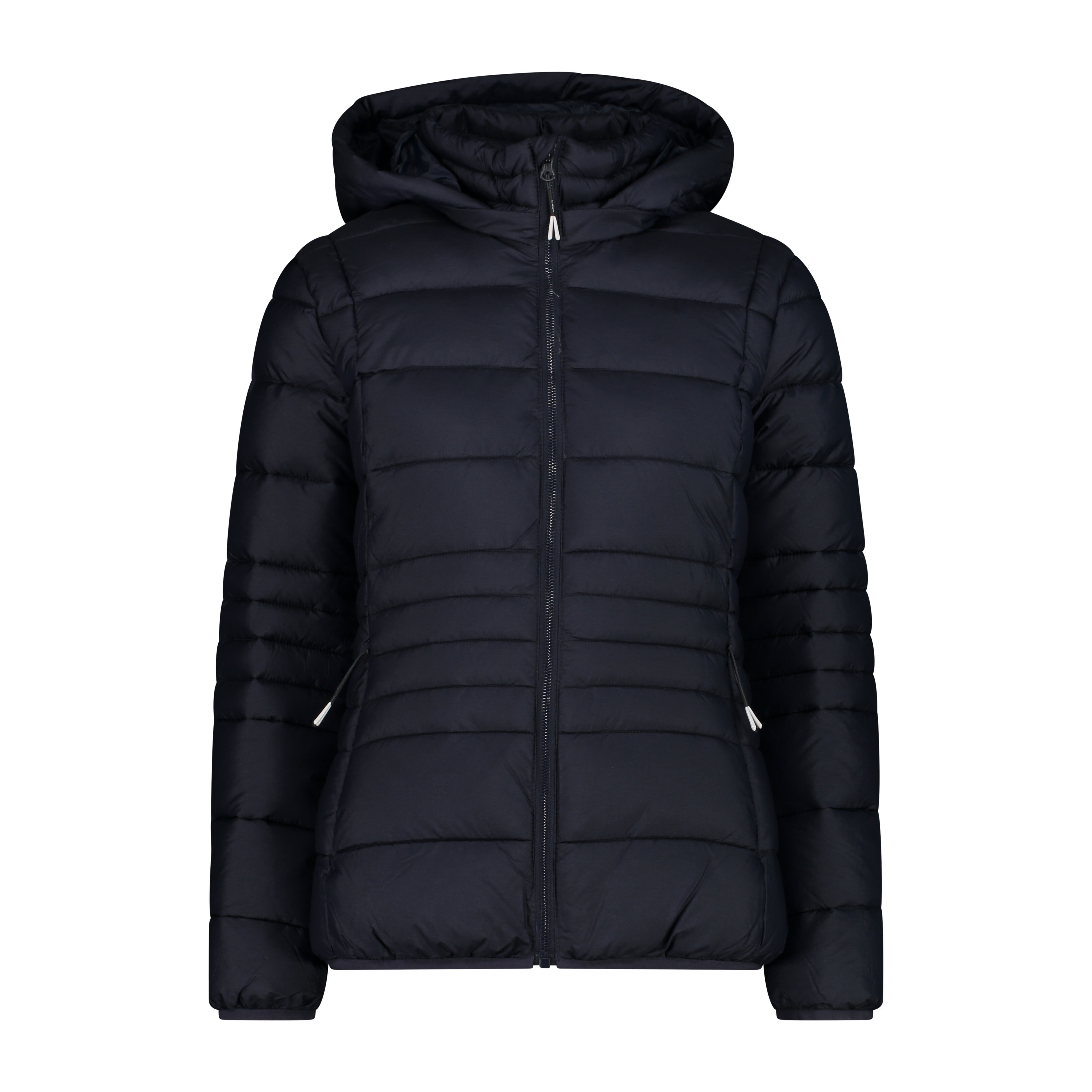 CMP Damen Jacke Kapuzenjacke Daunenjacke Freizeitjacke schwarz