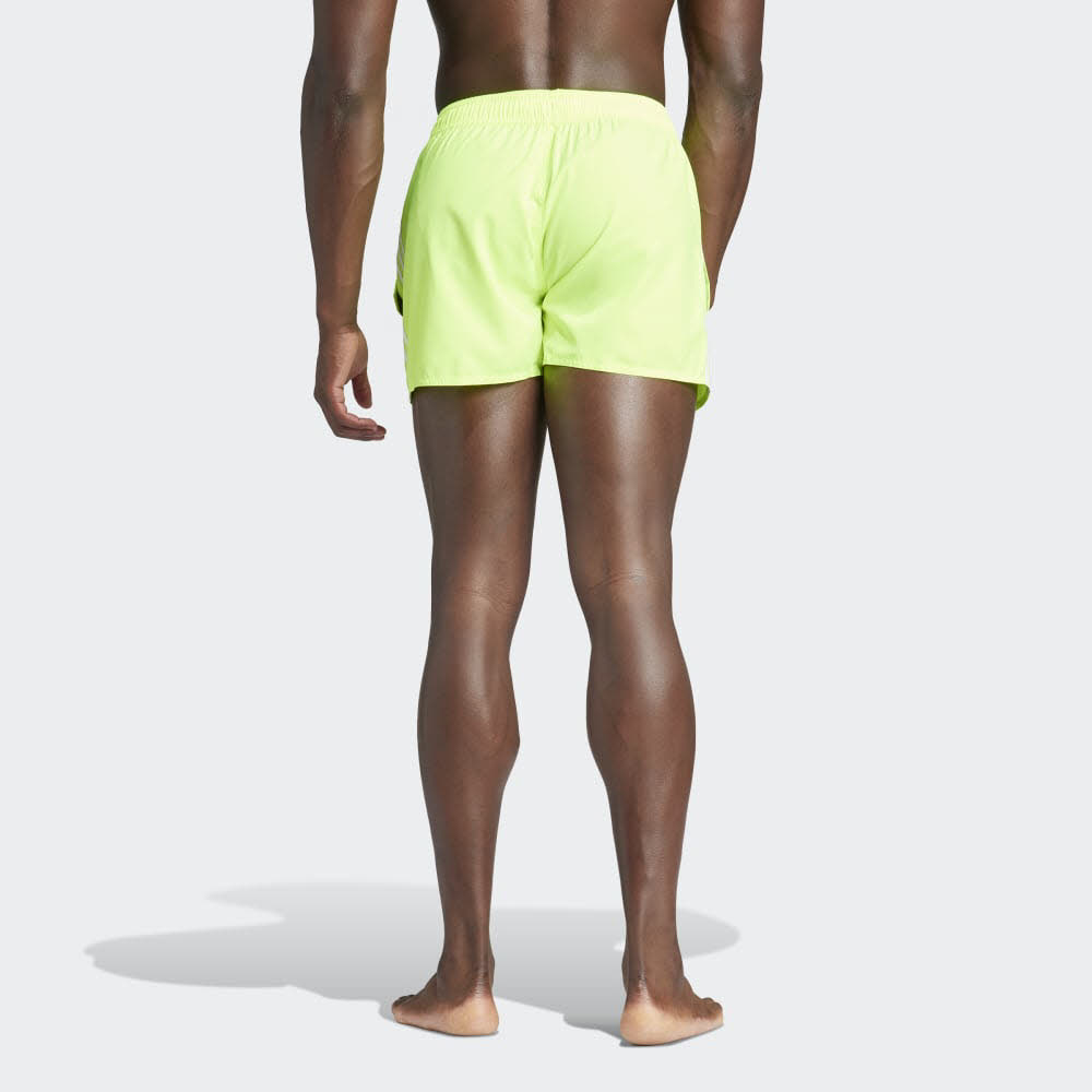 adidas 3-STREIFEN CLX Herren Badeshorts Badehose grün