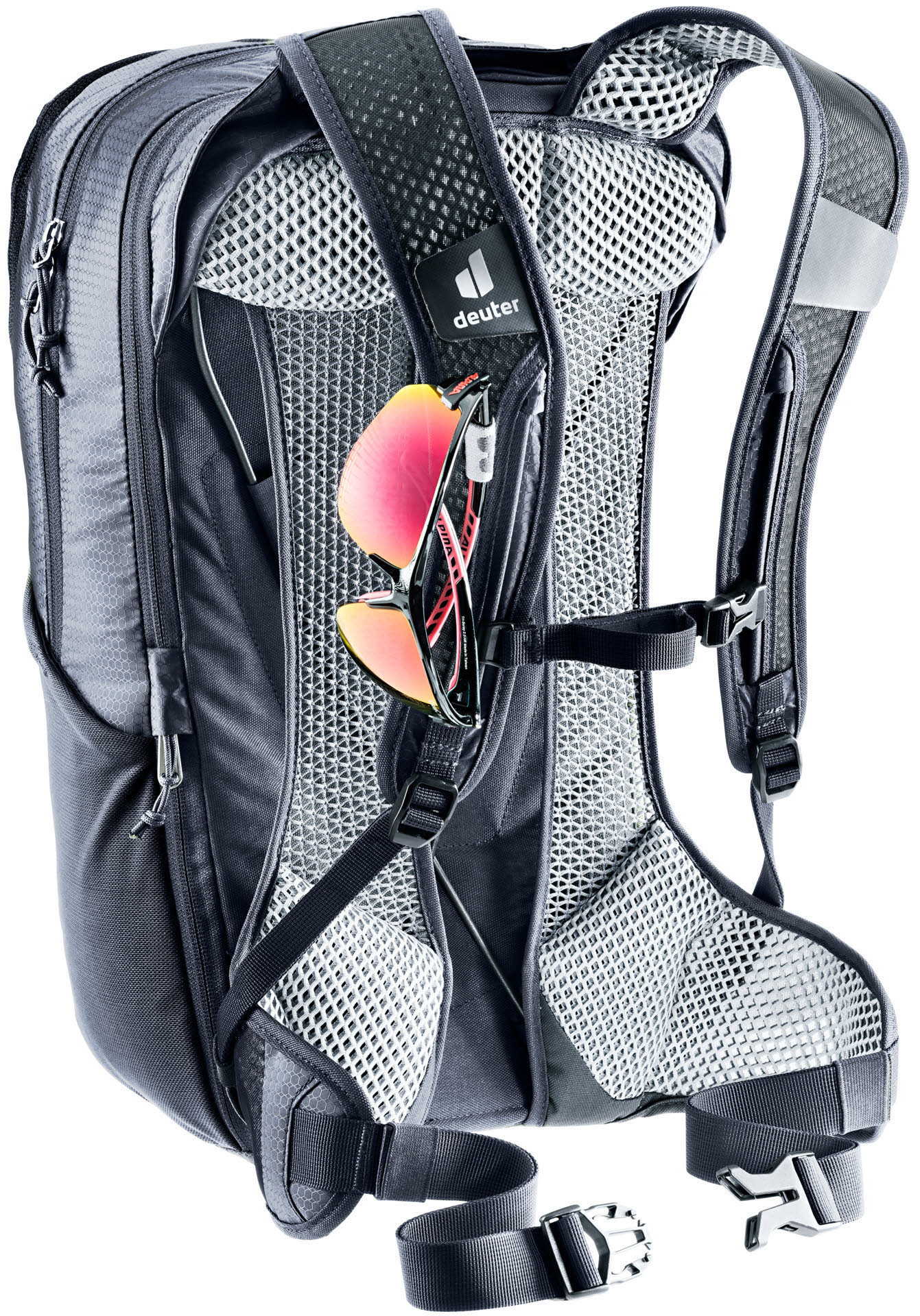 Deuter Race Air 14+3 Unisex Rucksack Fahrradrucksack schwarz