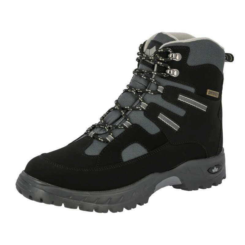 Lico Flake Herren Winterstiefel Halbschuhe schwarz