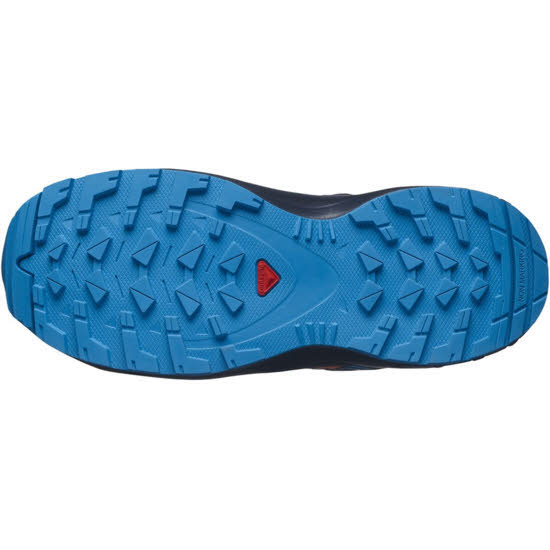 Salomon XA Pro V8 CSWP Junior Kinderschuh wasserdicht Jungen blau