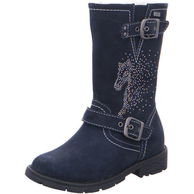 Lurchi Heidi-TEX Mädchen Stiefel Winterboots schwarz