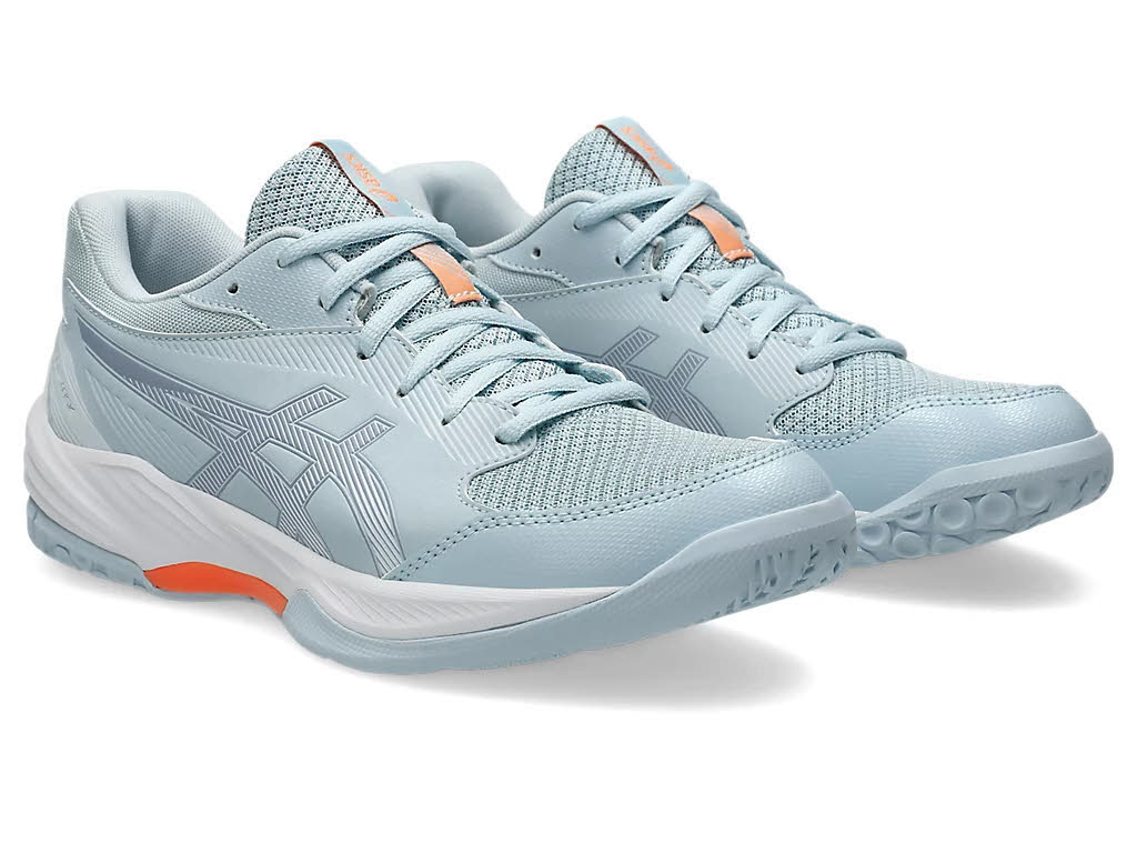 Asics GEL-TASK 4 Damen Hallenschuhe Sportschuhe cool grey/grey blue