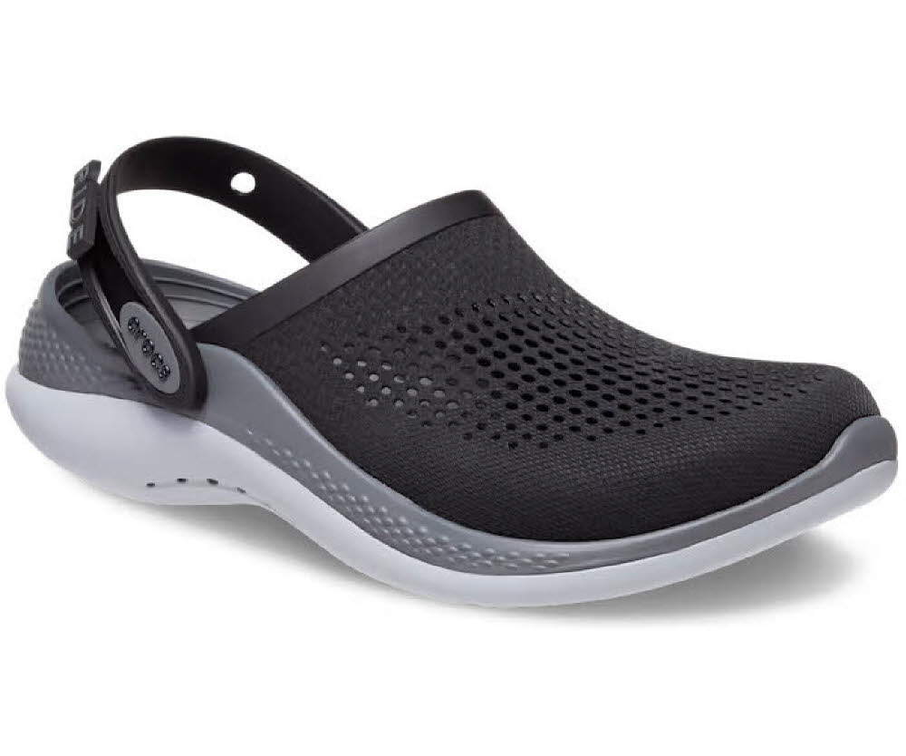 Crocs LiteRide 360 Clog Herren Gartenschuh Sandale Badeschuh schwarz