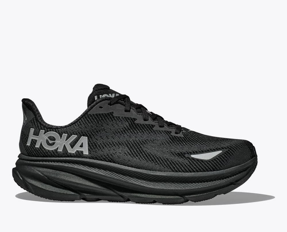 Hoka Clifton 9 Gore-Tex Damen Laufschuhe Joggingschuhe schwarz