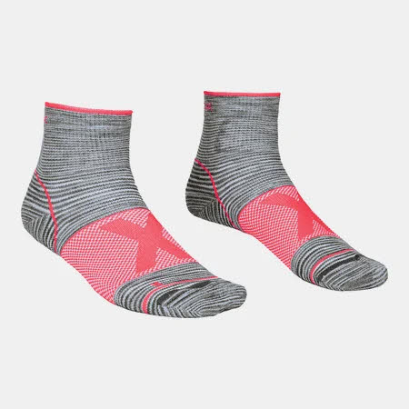 Ortovox Alpinist Quarter Socks W Damen Merino Trekkingsocken Wandersocken grey blend NEU