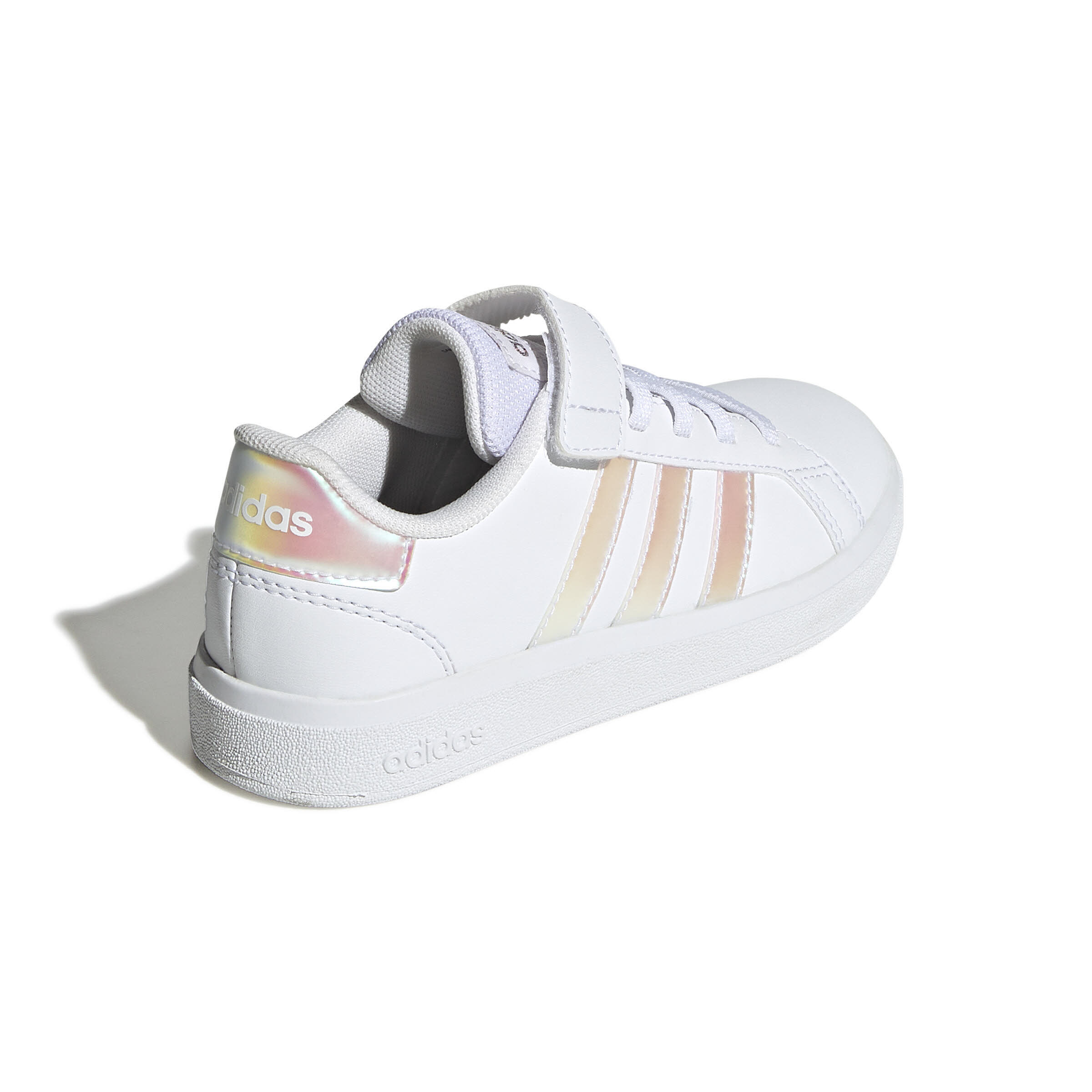 adidas Grand Court Lifestyle Mädchen Top Strap Schuh Lifestyle Schuh weiß