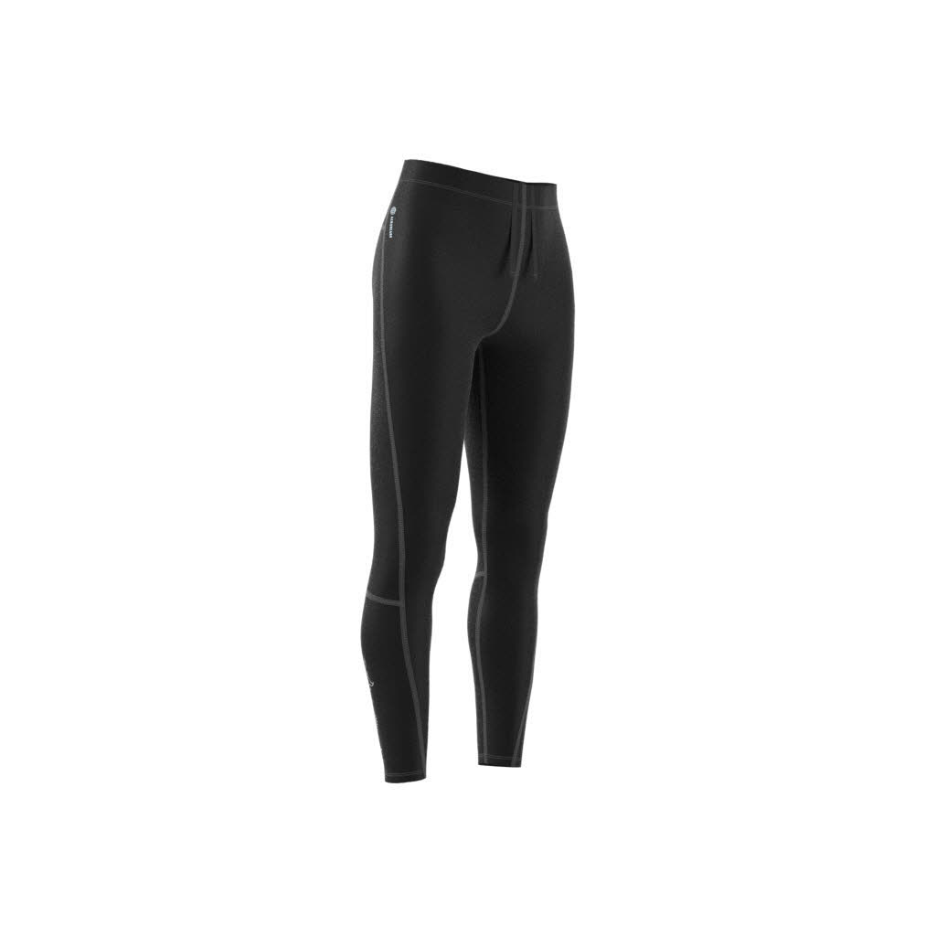 Adidas Run Icons Winter Running Leggings Recycelt Komfort Reflektierend Damen Schwarz