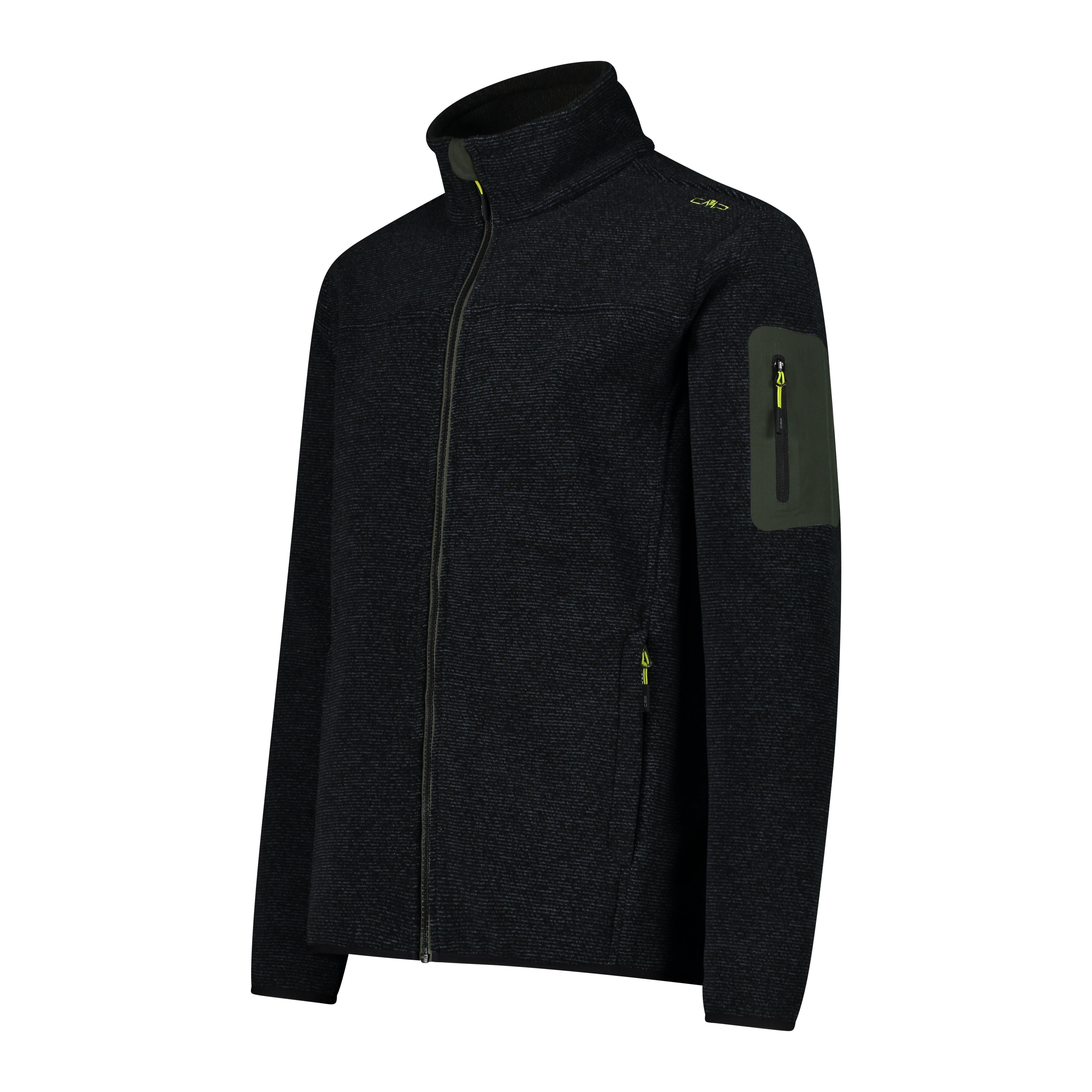 CMP Herrenjacke Fleecejacke dunkelgrün