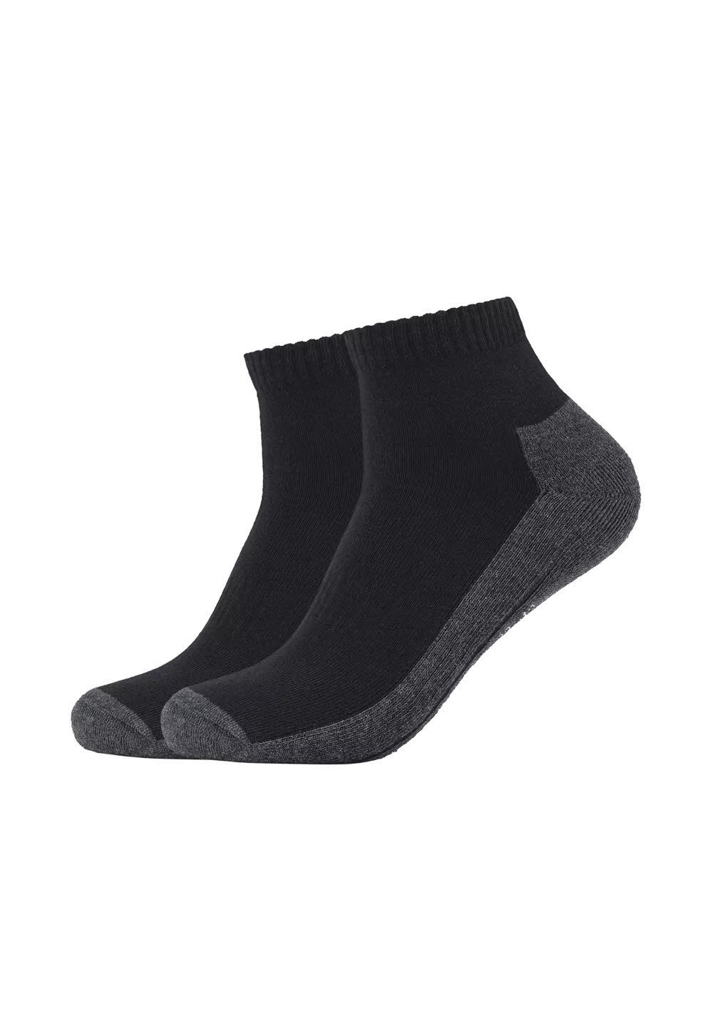 Camano Sport Pro Quarter 2 Paar Tex Funktionssocken kurze Socken Unisex schwarz NEU