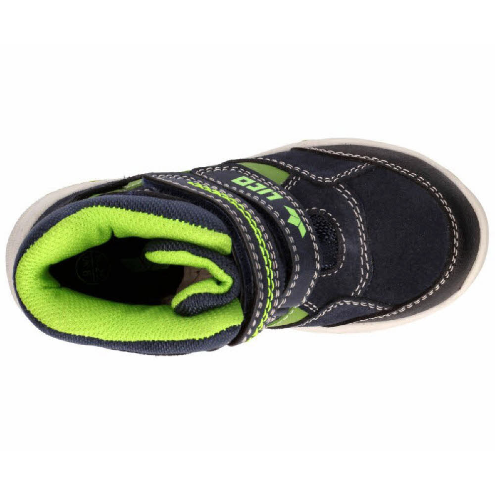 Geka S Kamala marine/lemon Kinderschuh schwarz NEU