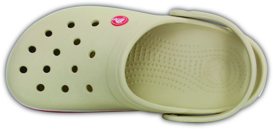 Crocs Crocband Clog Damen Sandale Gartenschuh grün