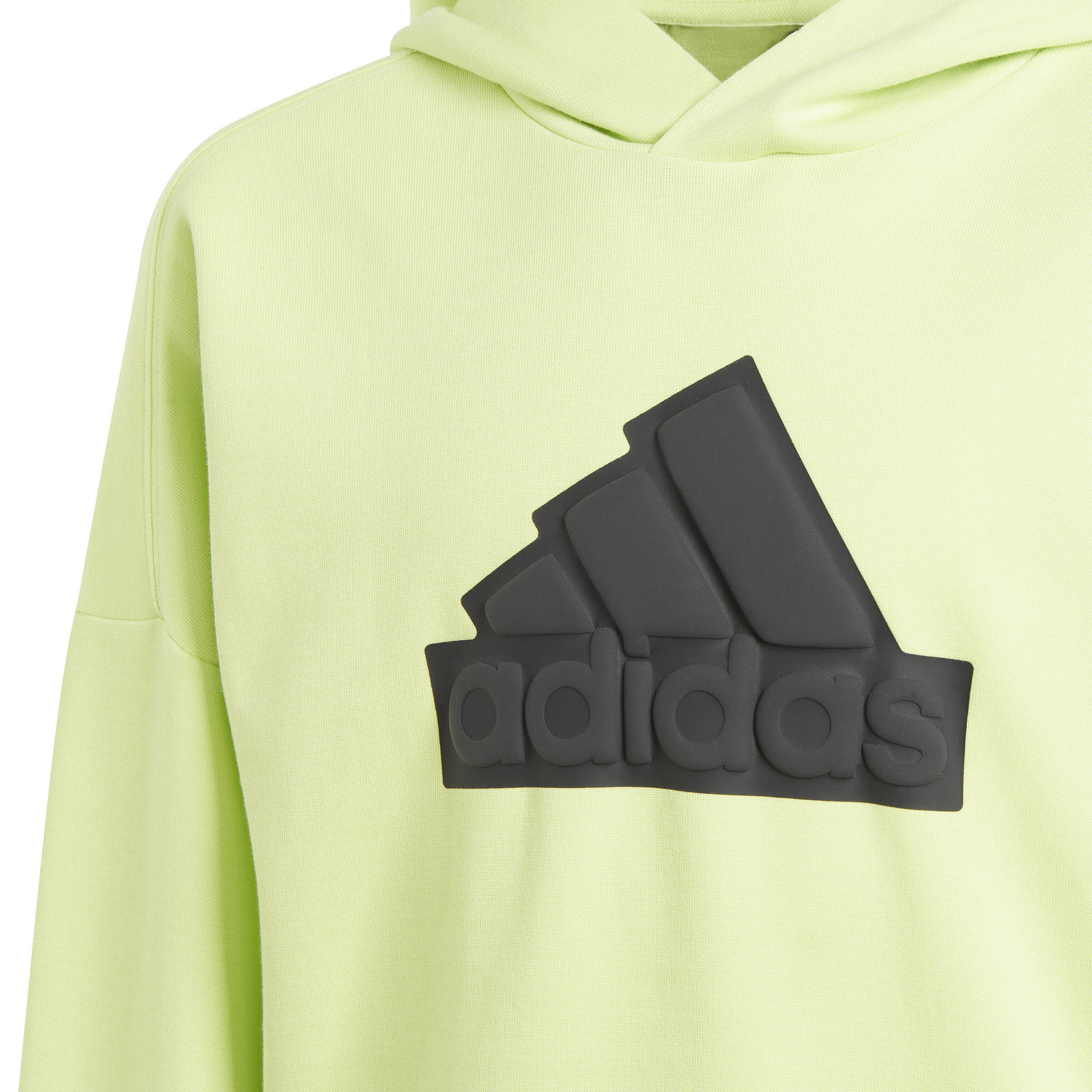 adidas U Fi Logo Hd Jungen Hoodie Pullover Sweatshirt grün