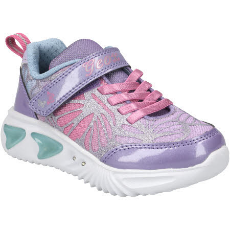 Geox Assister Mädchen Sneaker Slipper lila