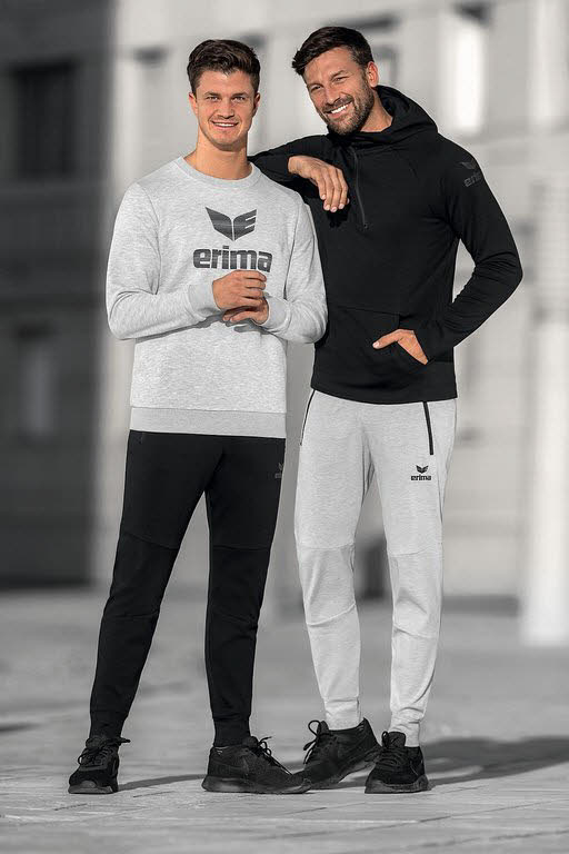 ERIMA Essential Hoodie Kapuzensweat Herren schwarz NEU