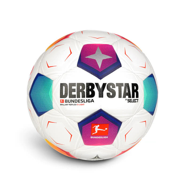 Derbystar Bundesliga Brilliant Replica S-Light Fußball Freizeitball