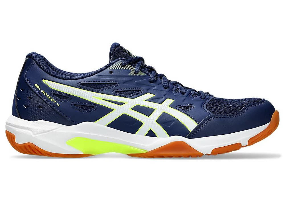 Asics GEL-ROCKET 11 Herren Sportschuhe Hallenschuhe blau