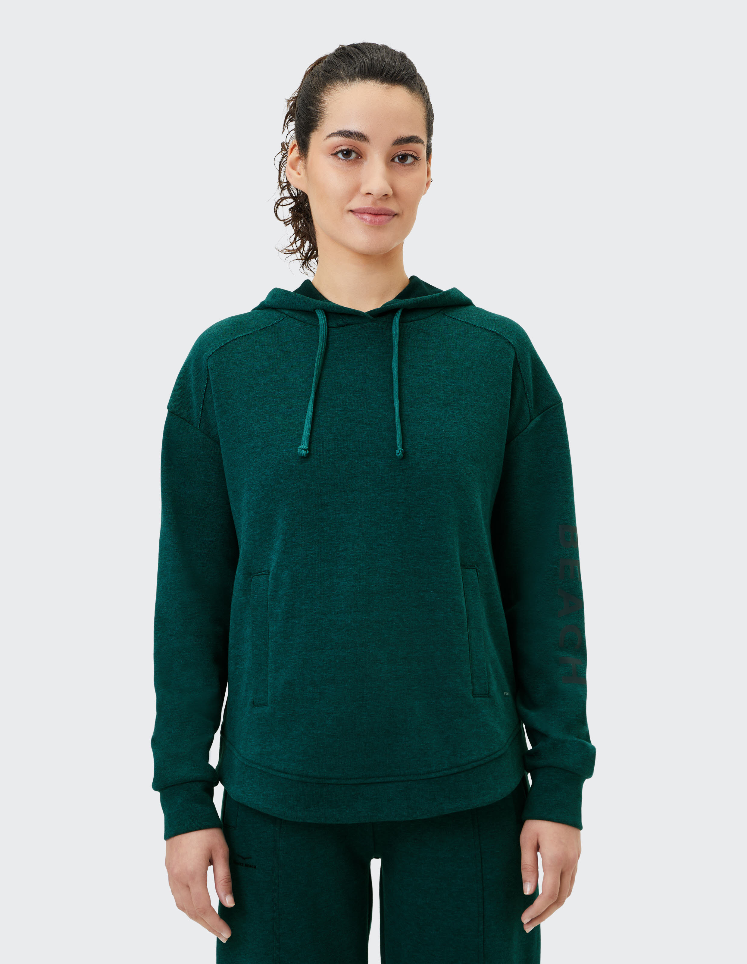 Venice Beach ROYCE Damen Sweatshirt Kapuzensweater grün