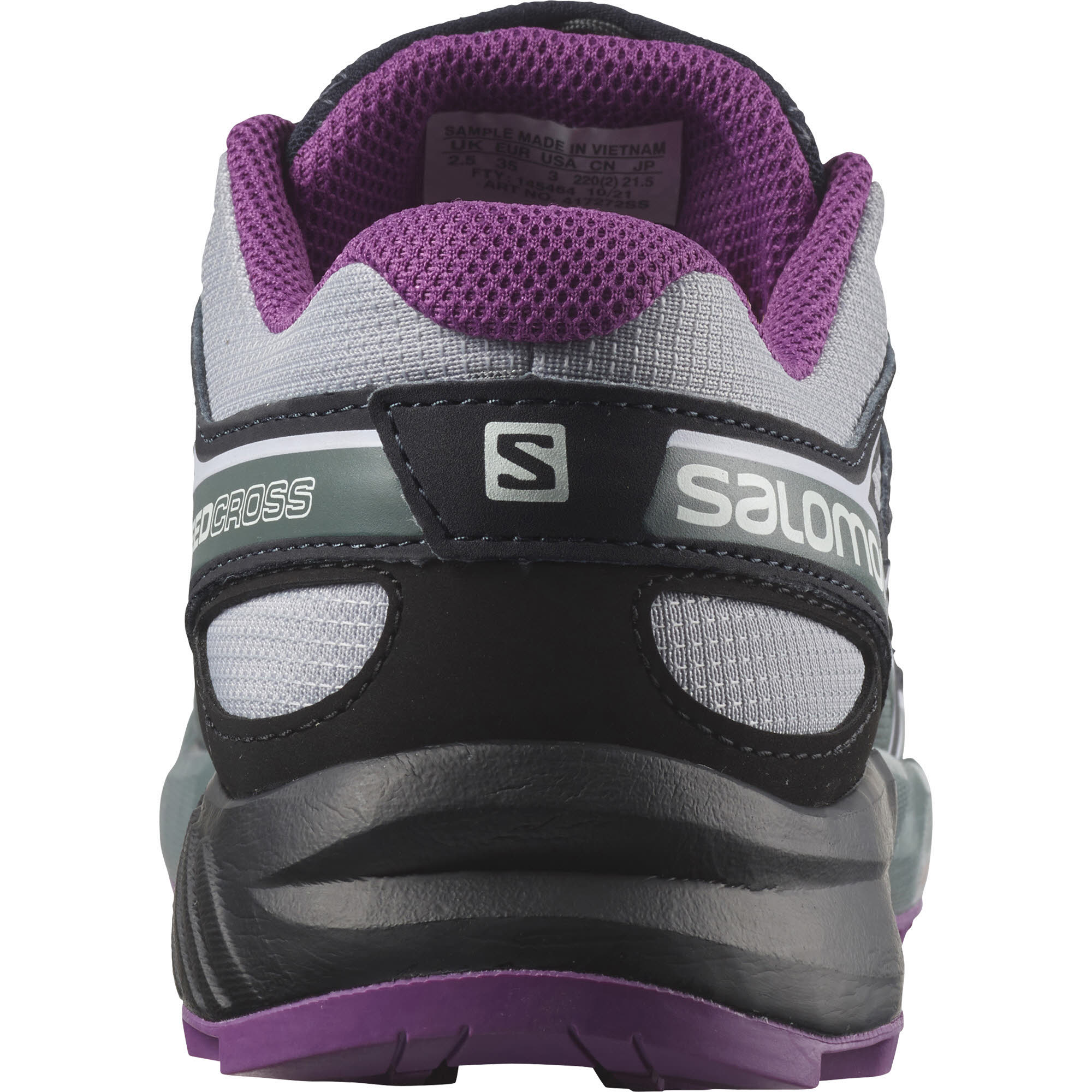 Salomon Speedcross J Kinderschuh Freizeitschuh Schnürrschuh grau Jungen