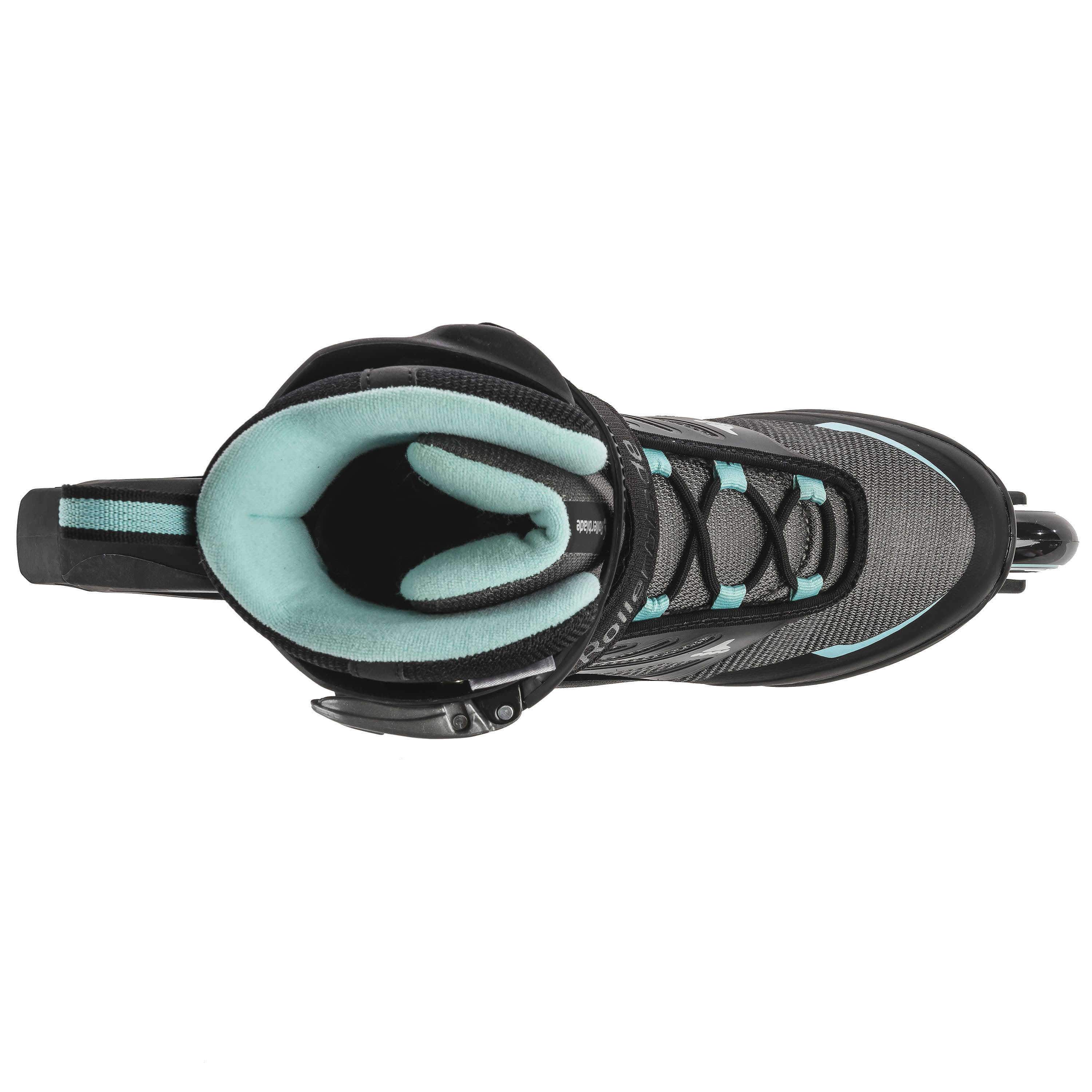 Rollerblade Zentrablade W Inliner mit Comfort Performance Liner Schwarz Damen