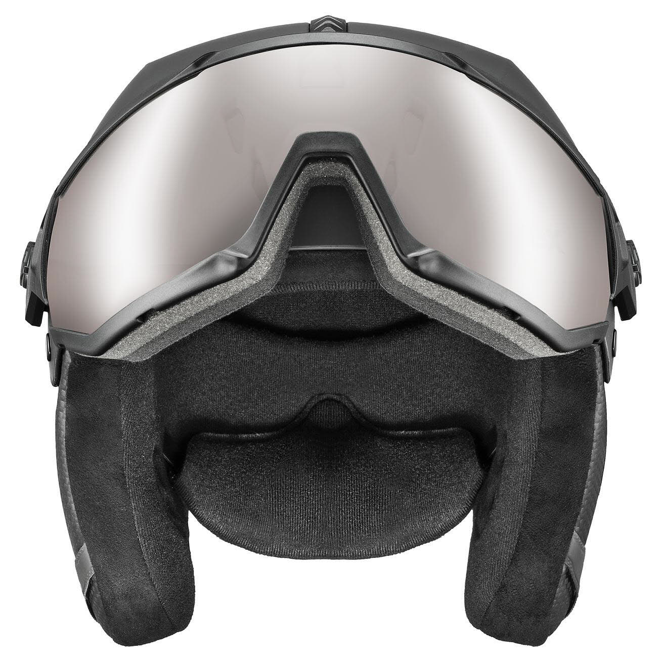 Uvex instinct visor pro v Skihelm Visier Unisex schwarz silber